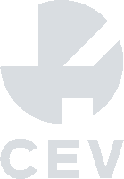 Logo Confédération Européenne de Volleyball (CEV)